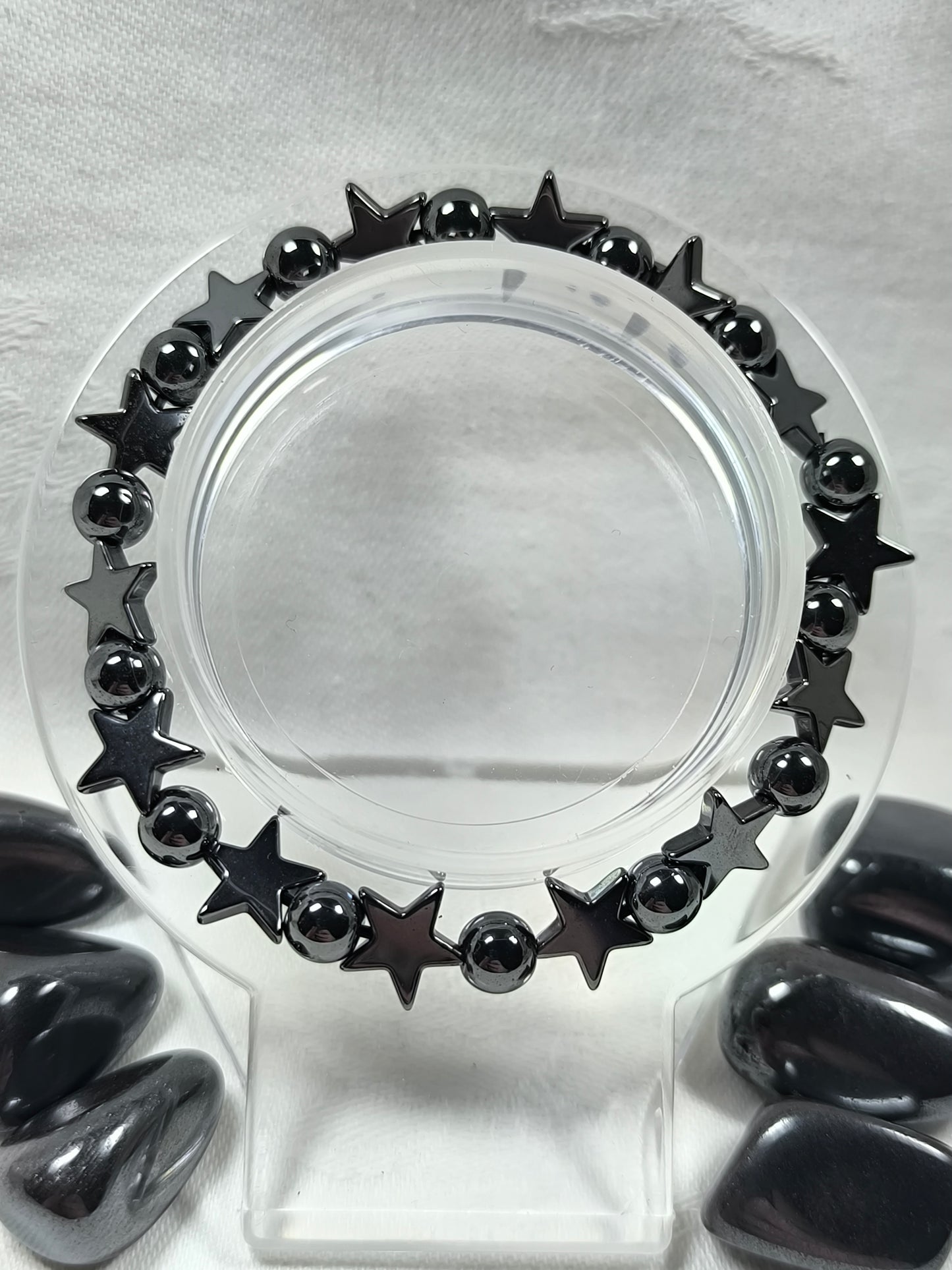Hematite stars bracelet