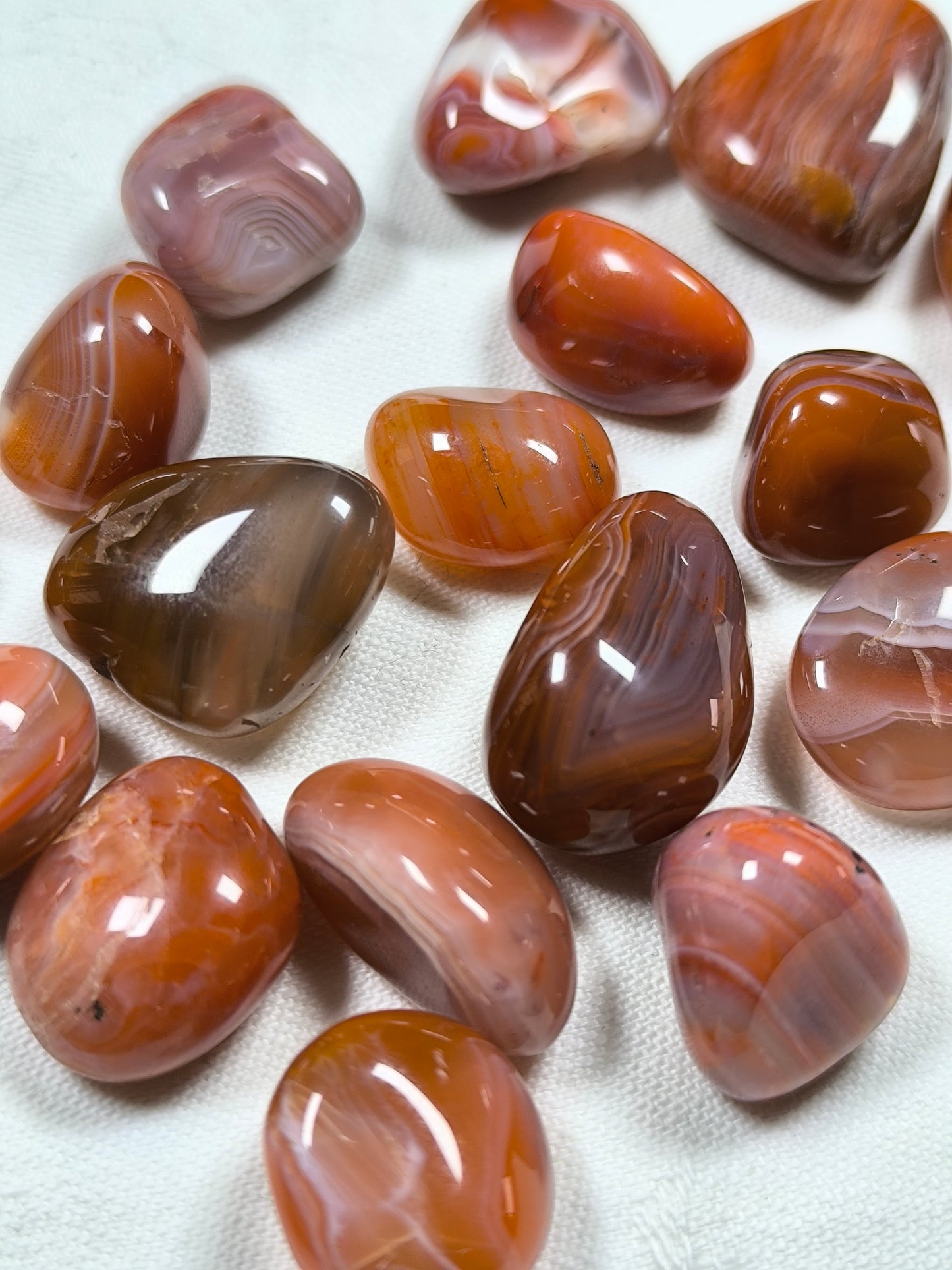 Carnelian tumbles
