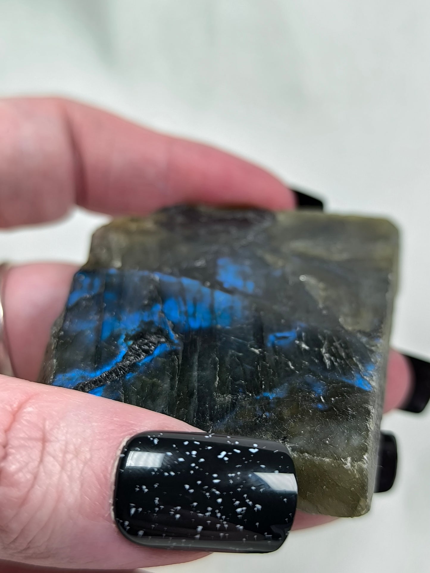 Mini labradorite slab