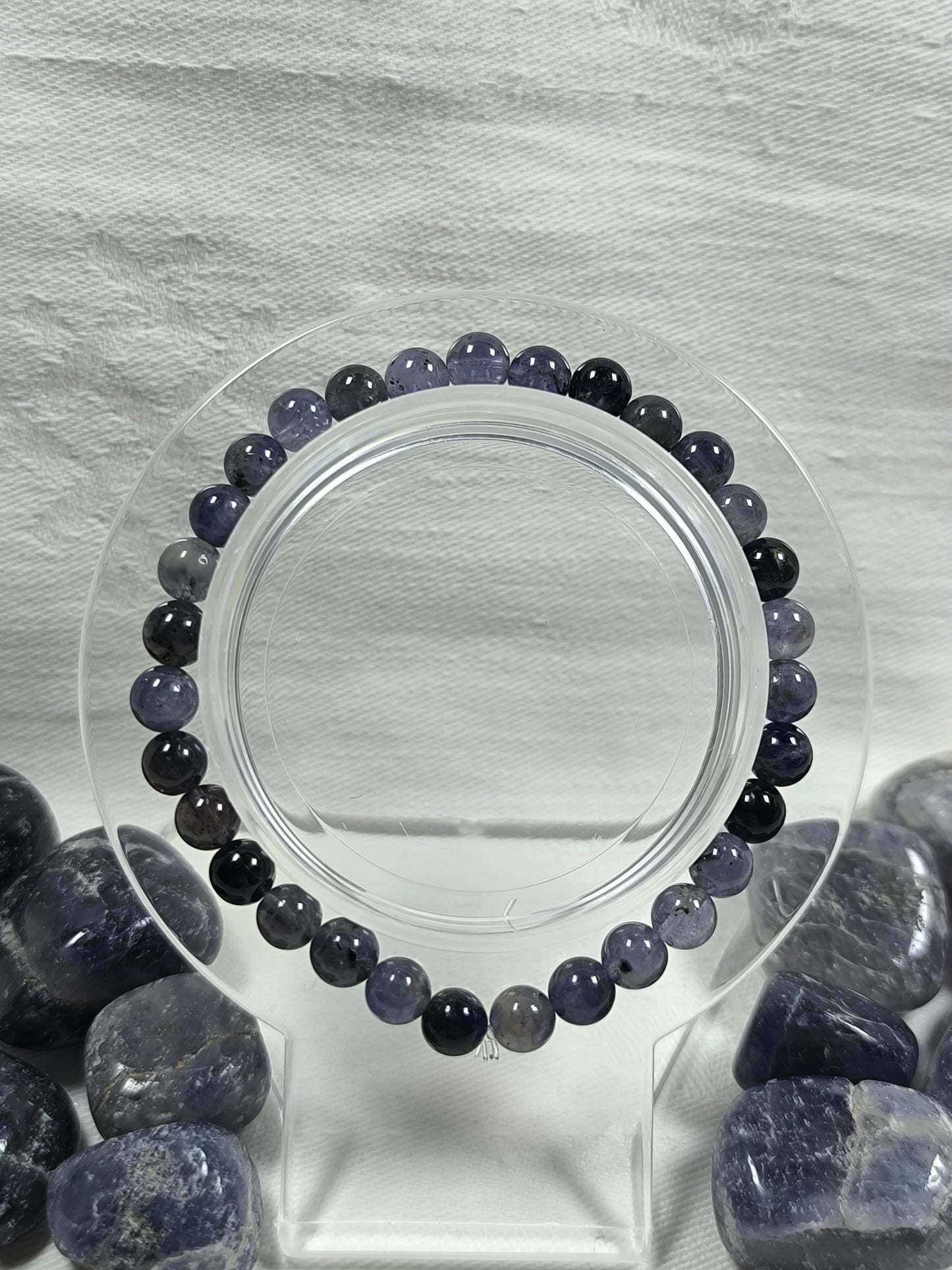 Iolite 6mm bracelet