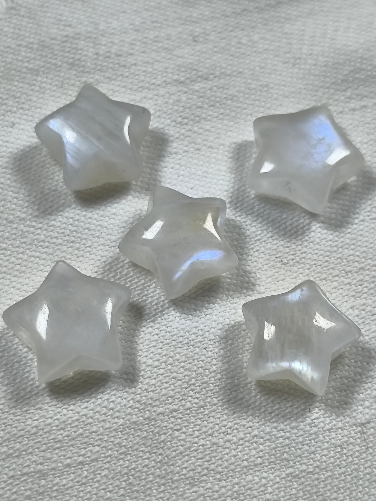 Mini moonstone stars