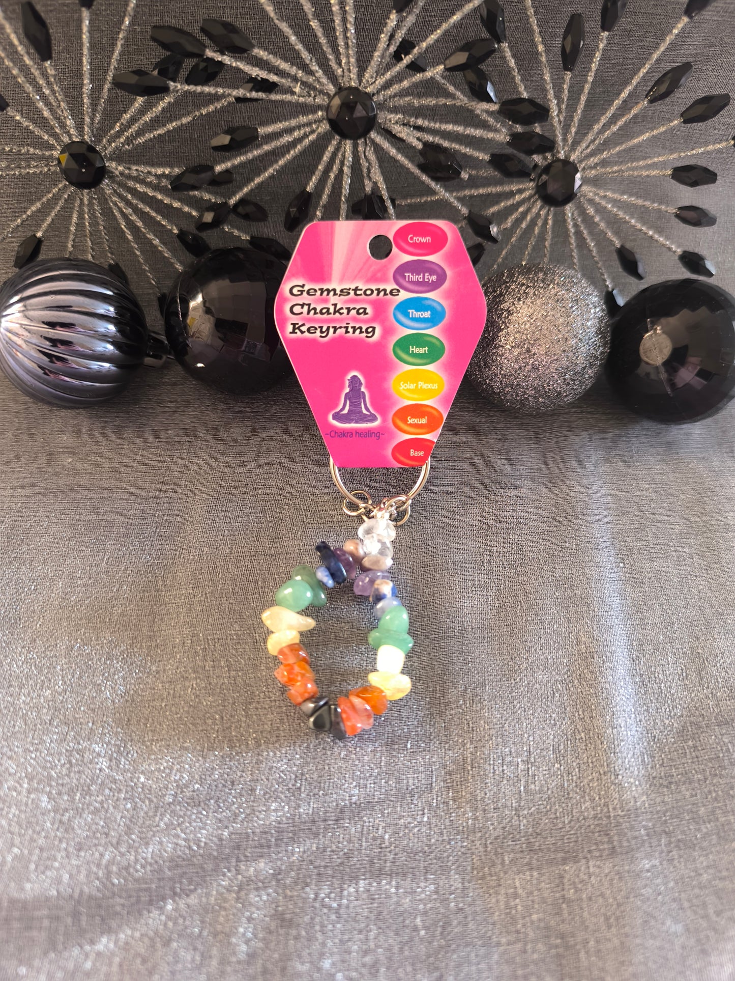 Chakra chip keyring