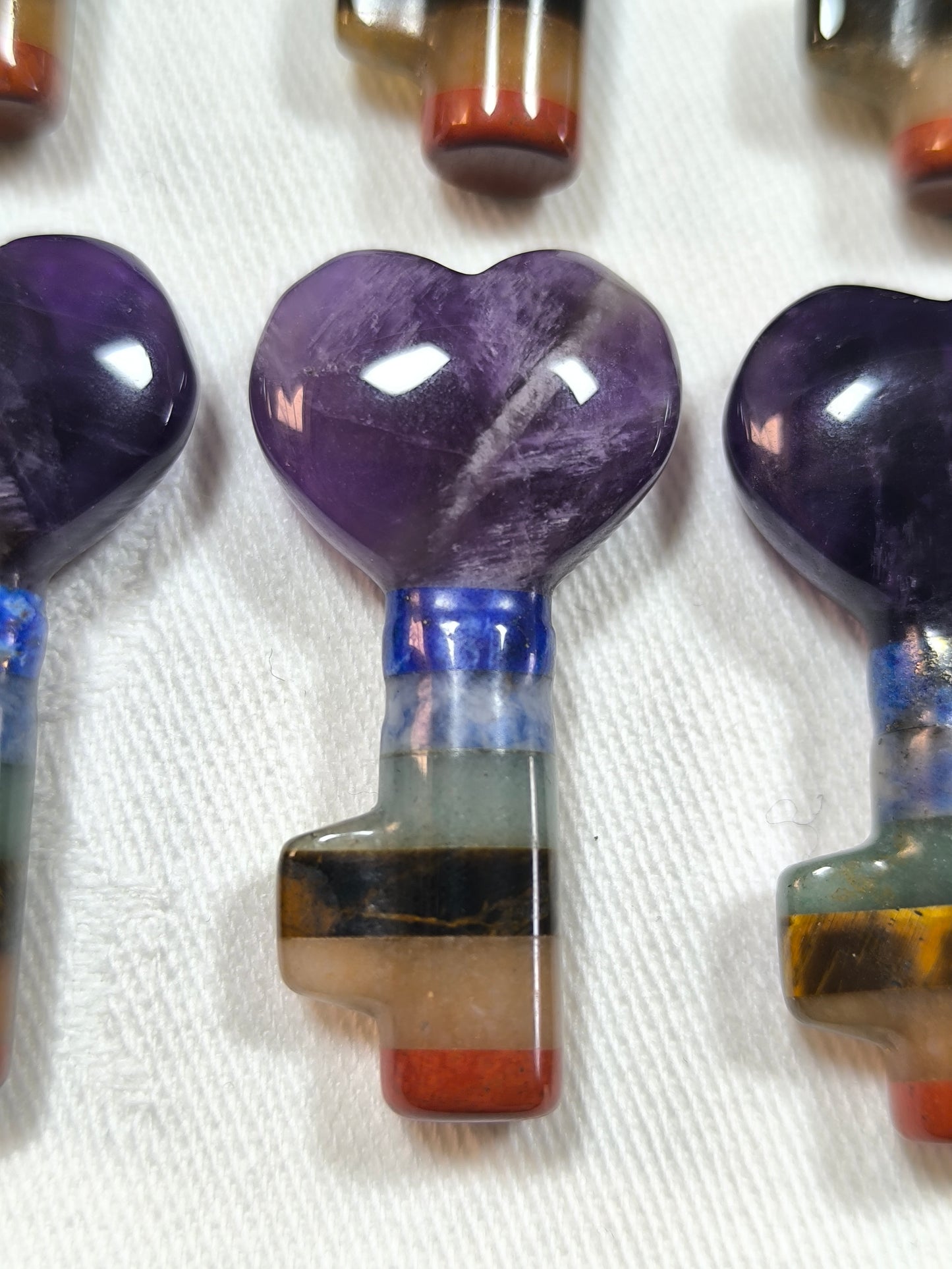 Chakra heart keys