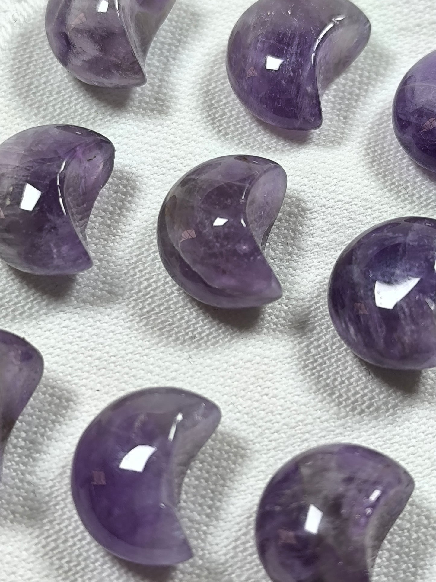 Amethyst mini moons