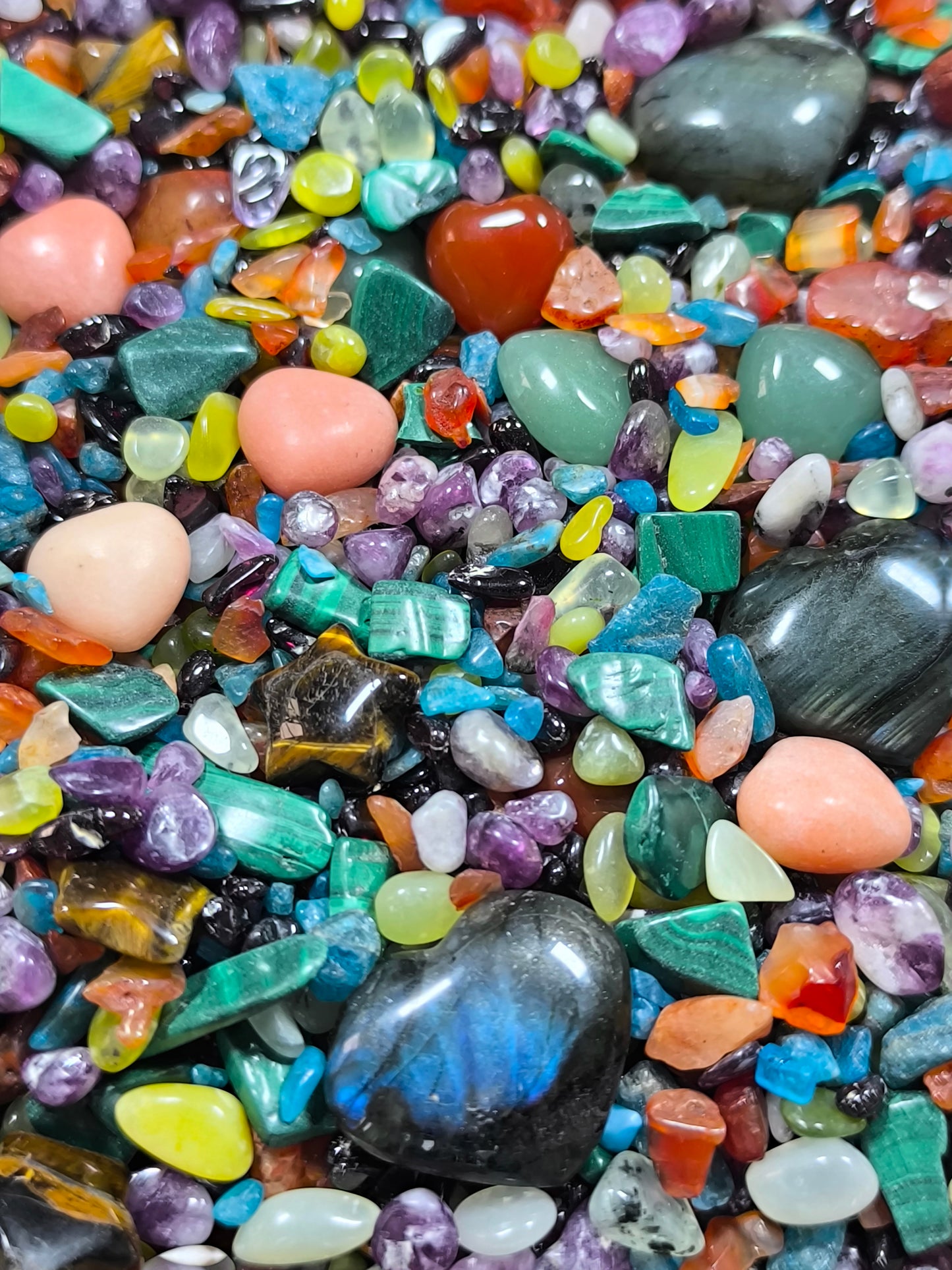 Be proud pride crystal confetti