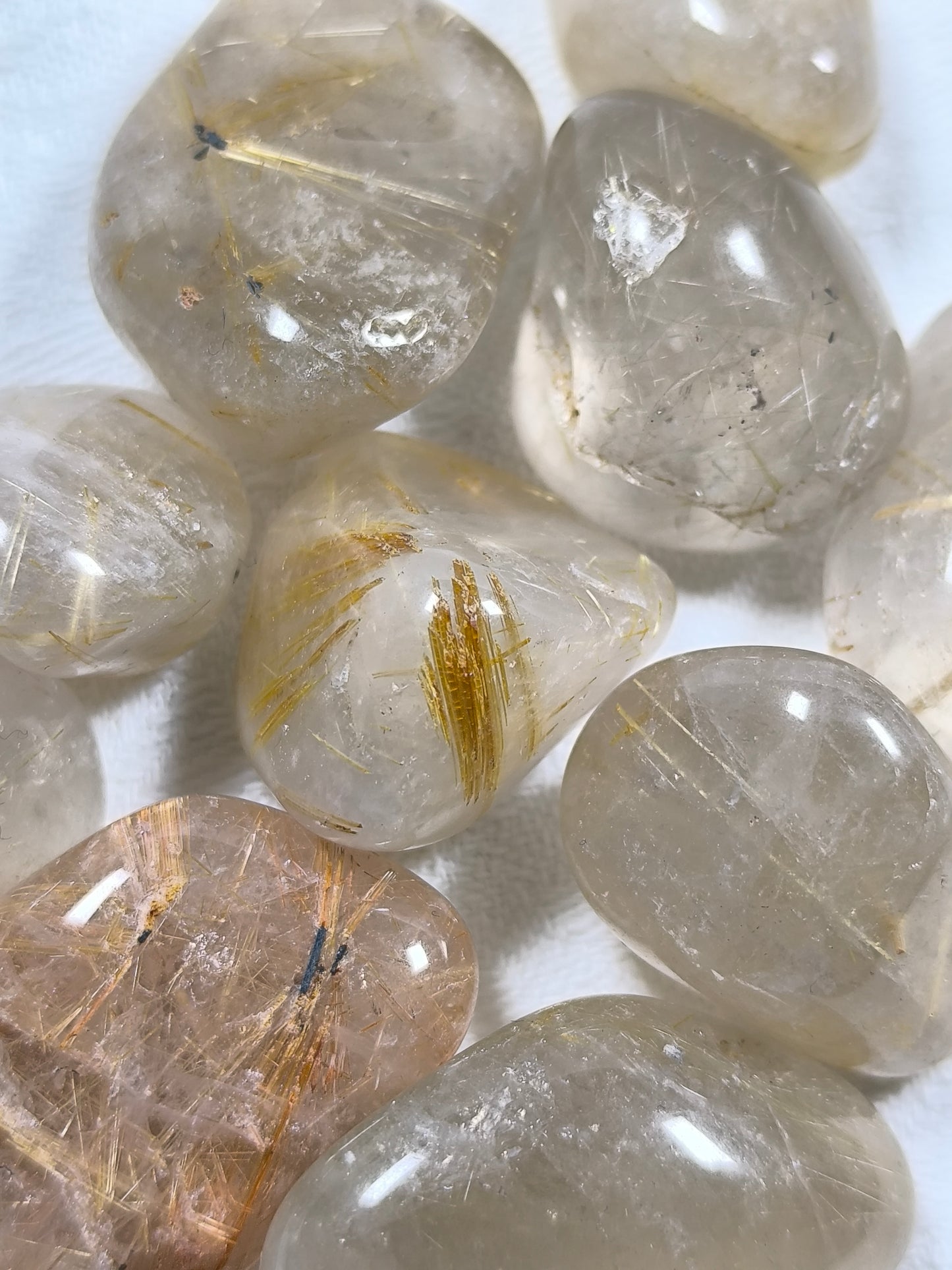 Rutile tumbles