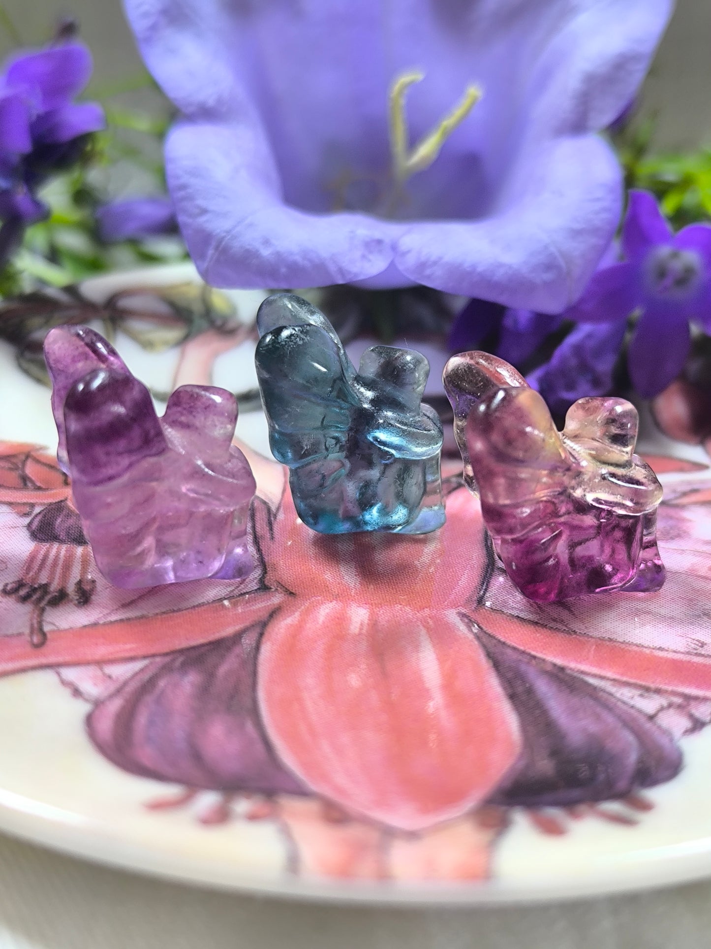 Fluorite mini fairies