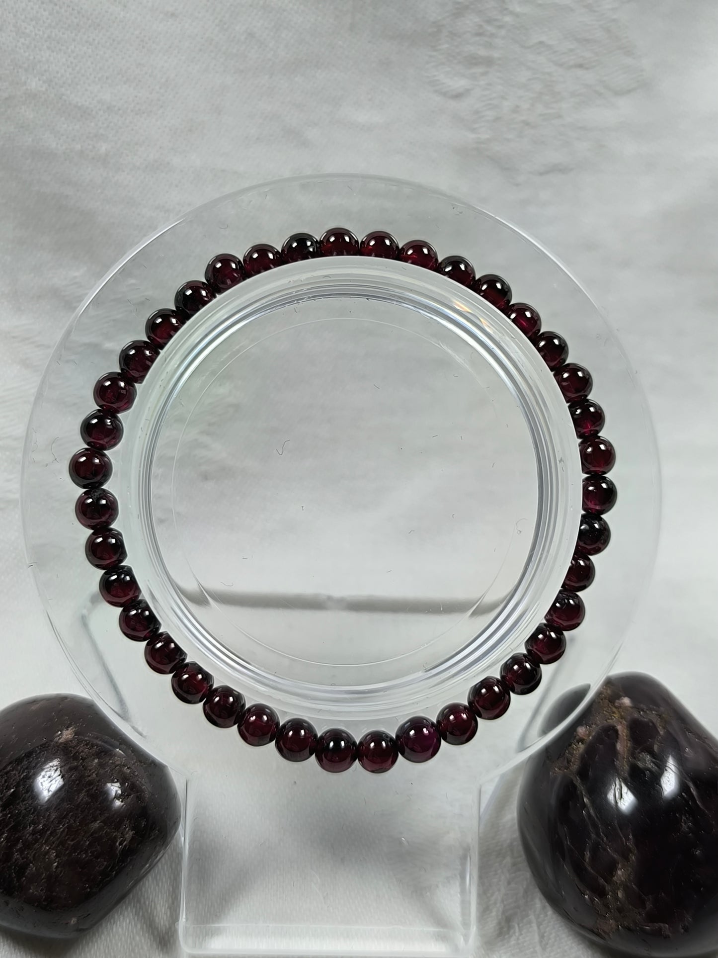 Garnet 4mm bracelet