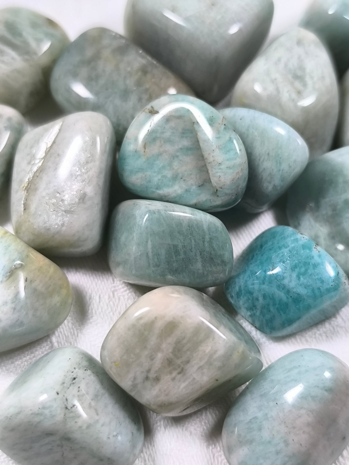 Amazonite tumbles