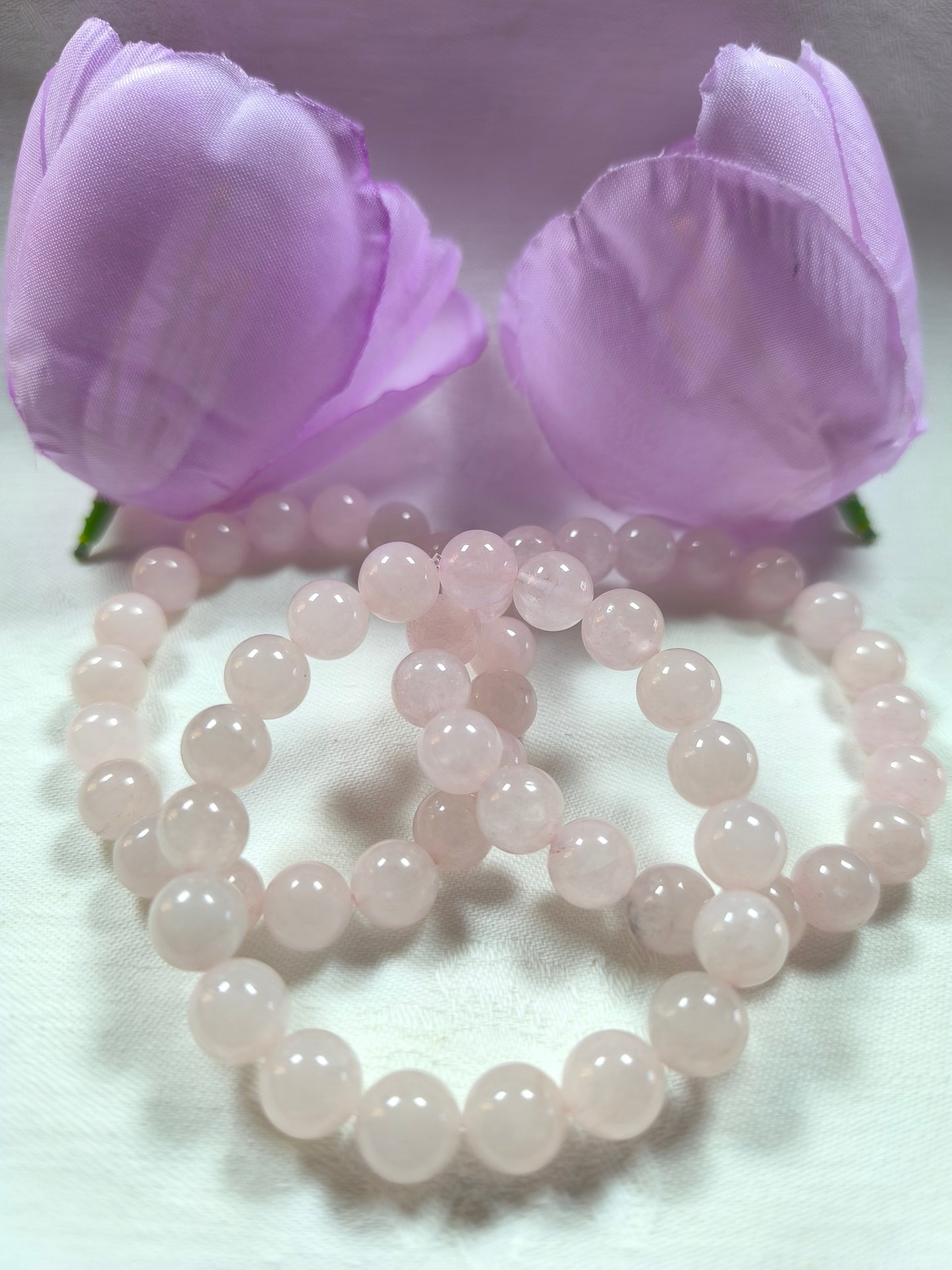 Rose quartz 10mm bracelet