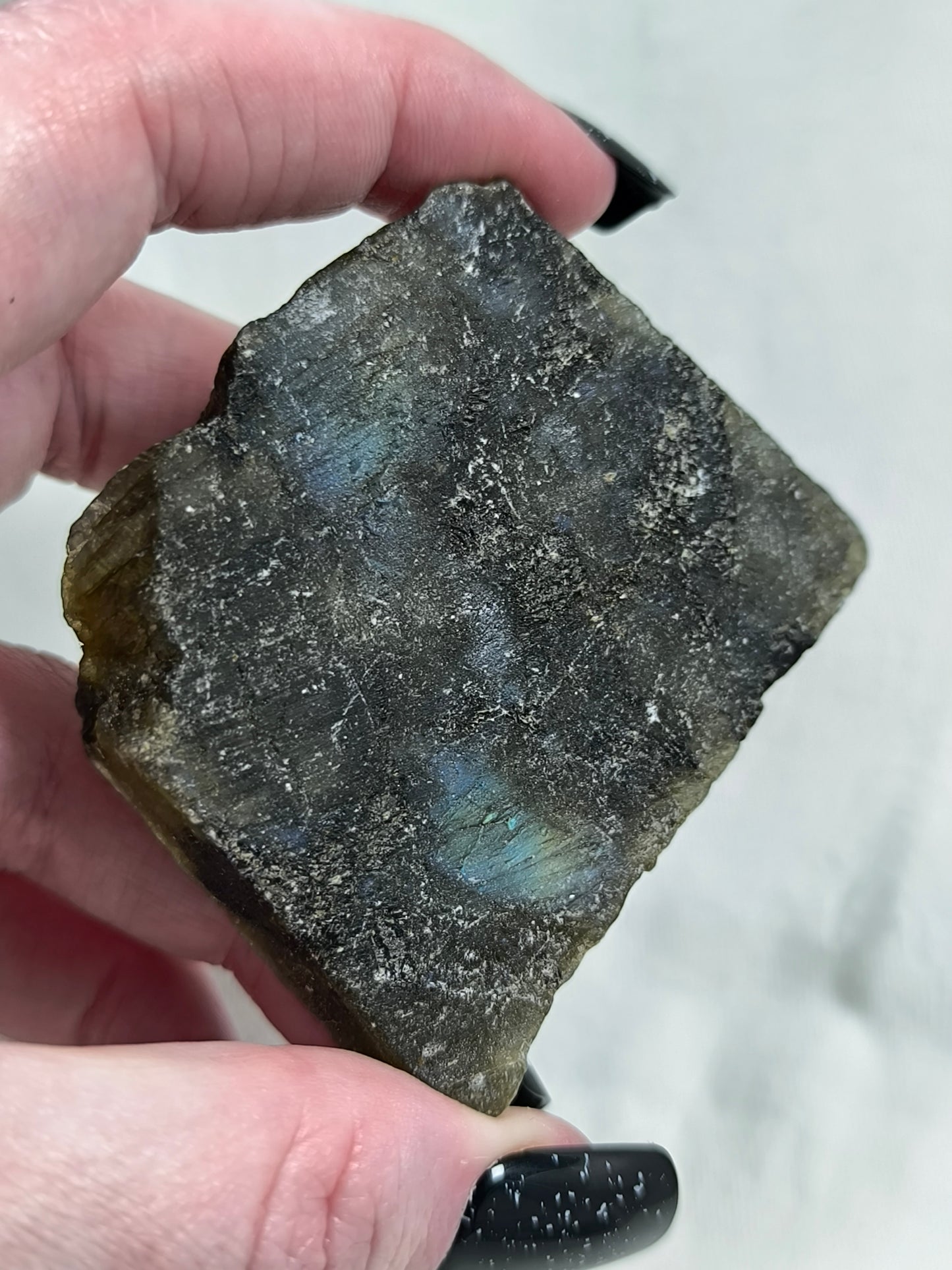 Mini labradorite slab
