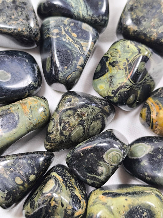 Kambaba jasper tumbles