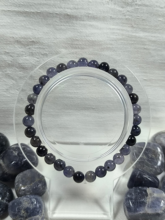 Iolite 6mm bracelet