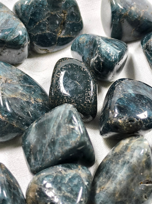 Apatite tumbles