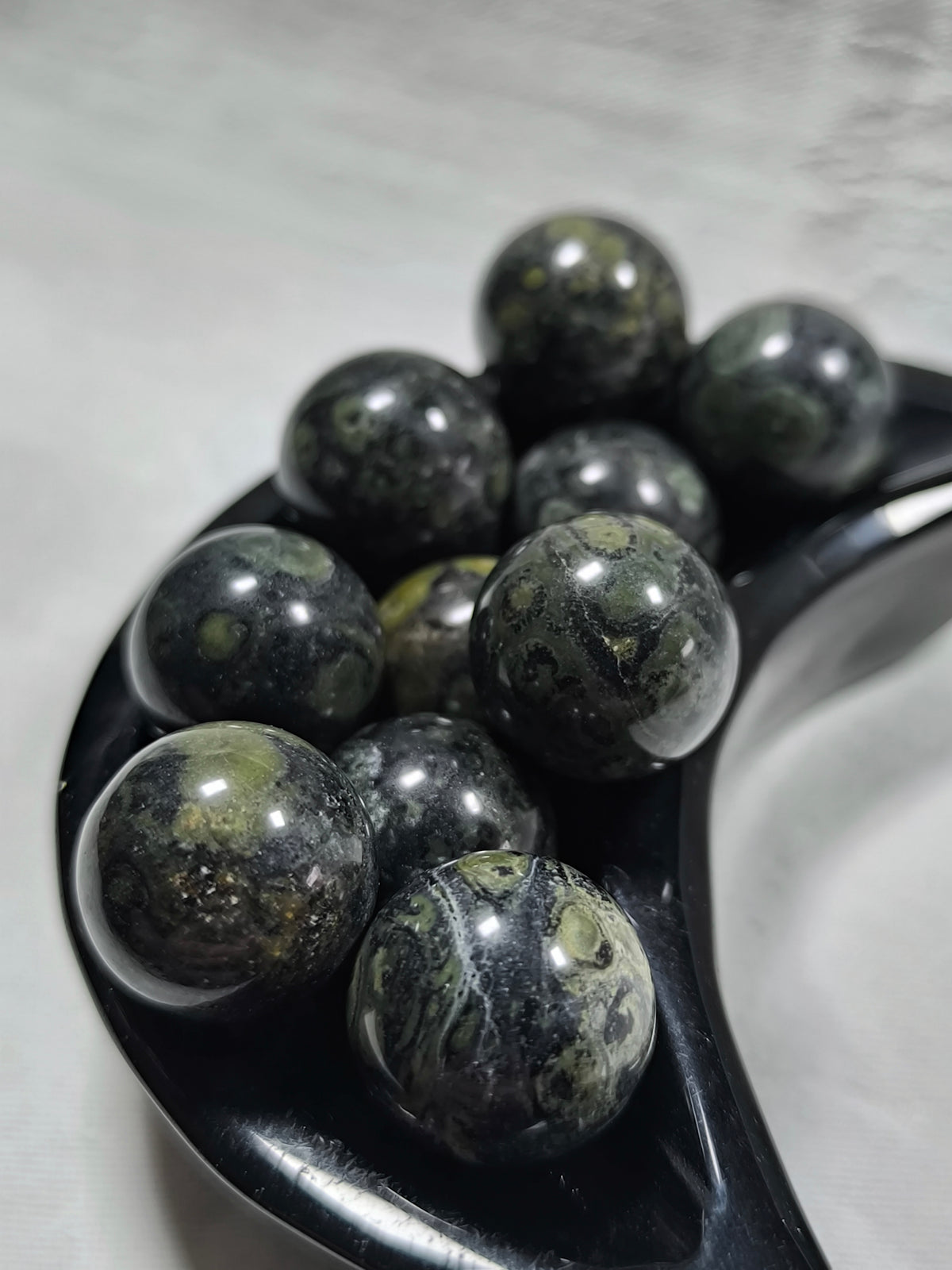 Kamaba jasper mini spheres