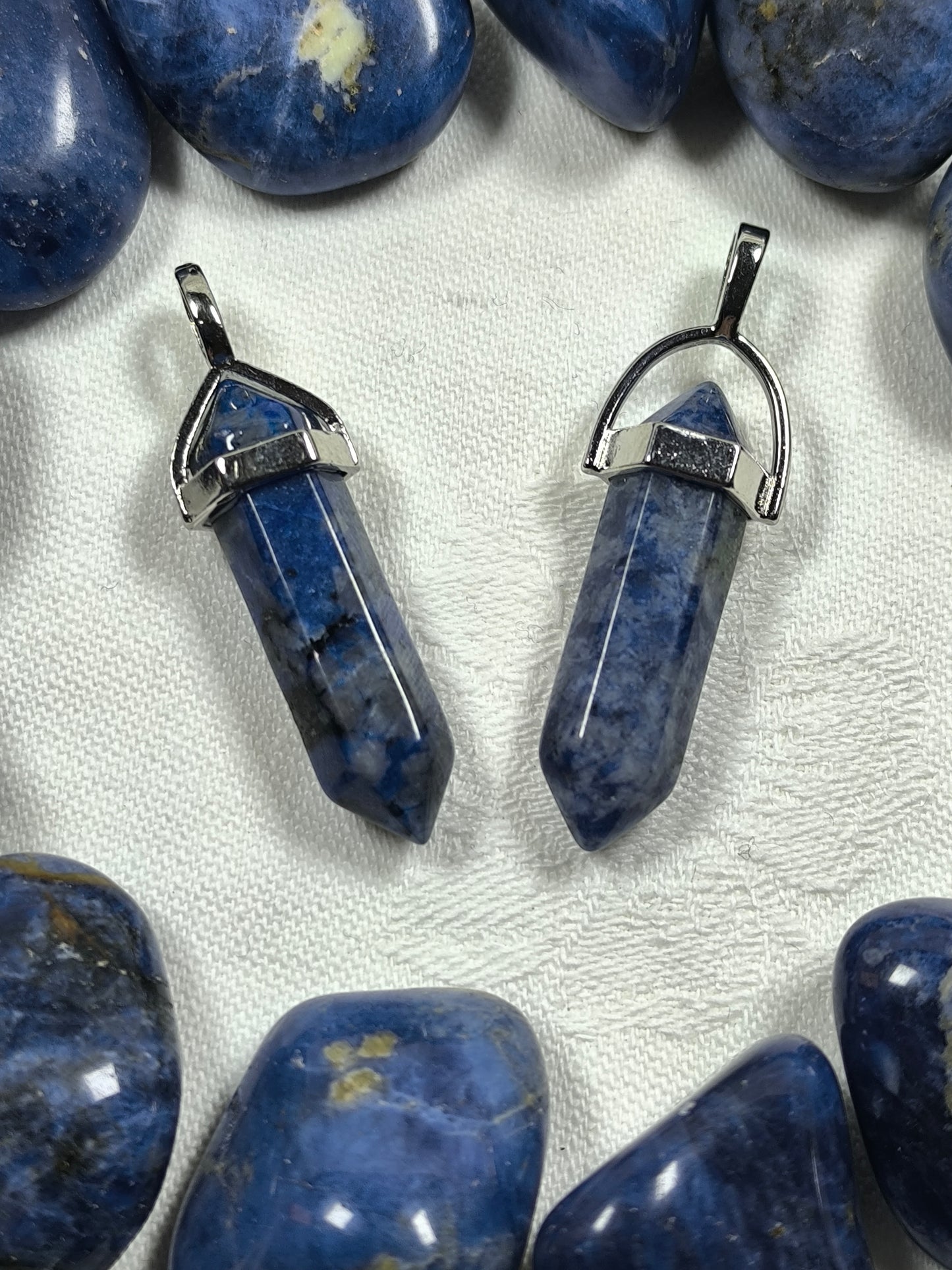 Sodalite point pendant