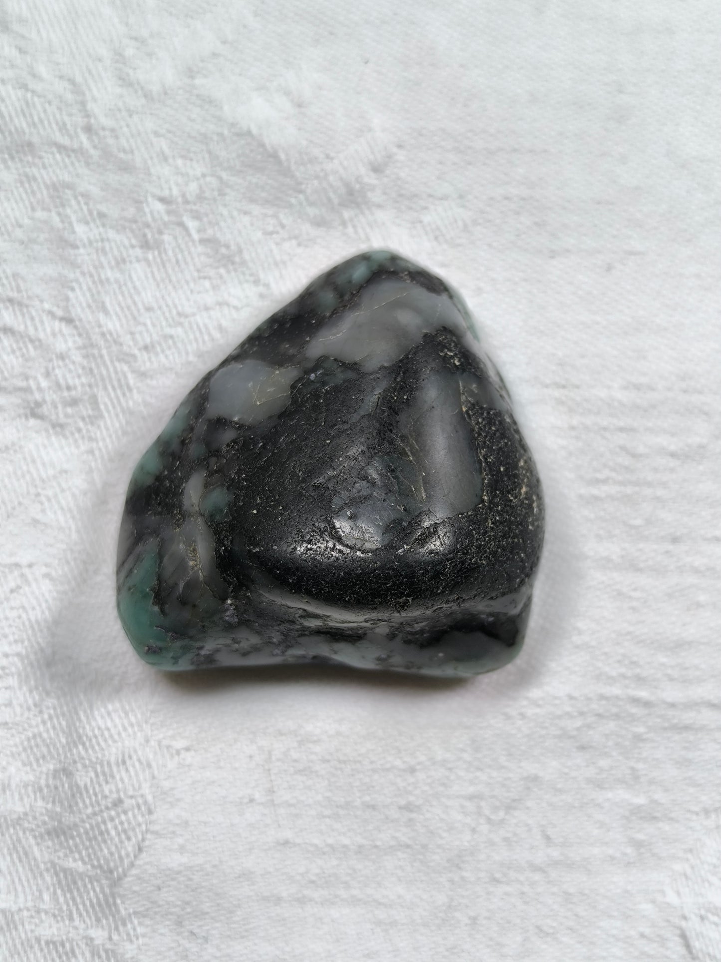 Large emerald tumbles