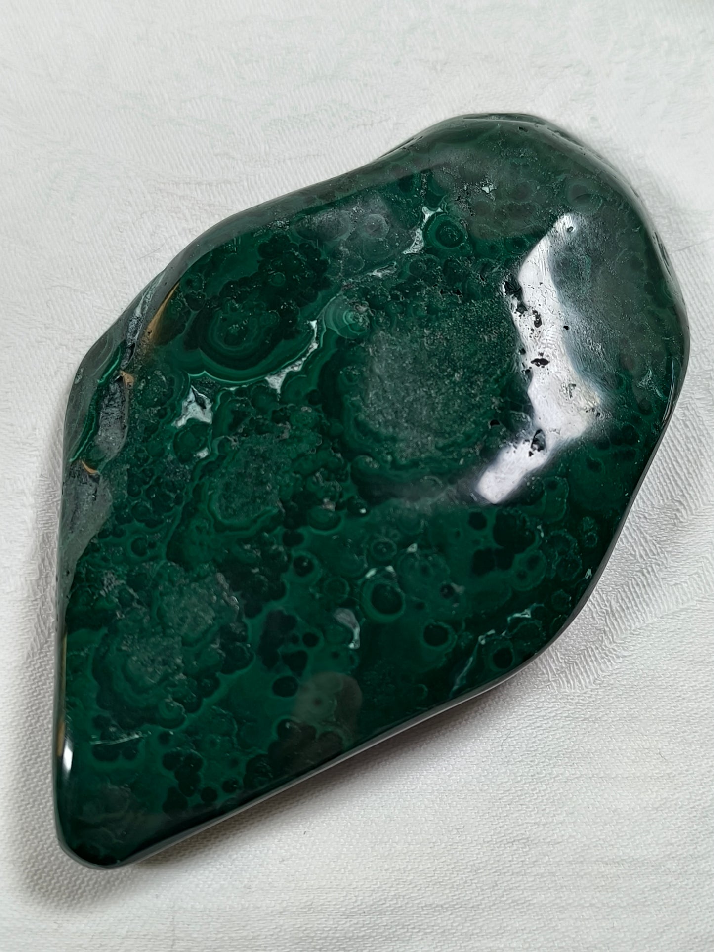 Malachite slabs