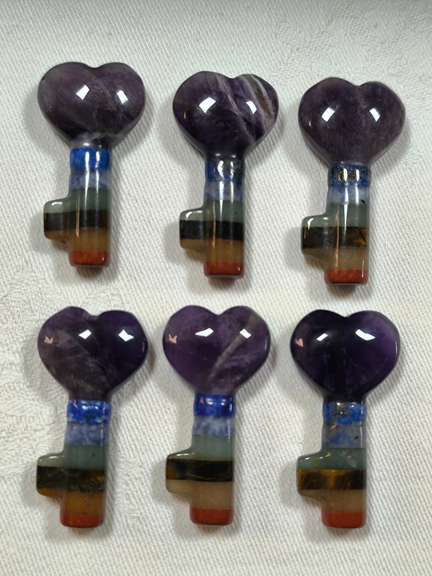Chakra heart keys
