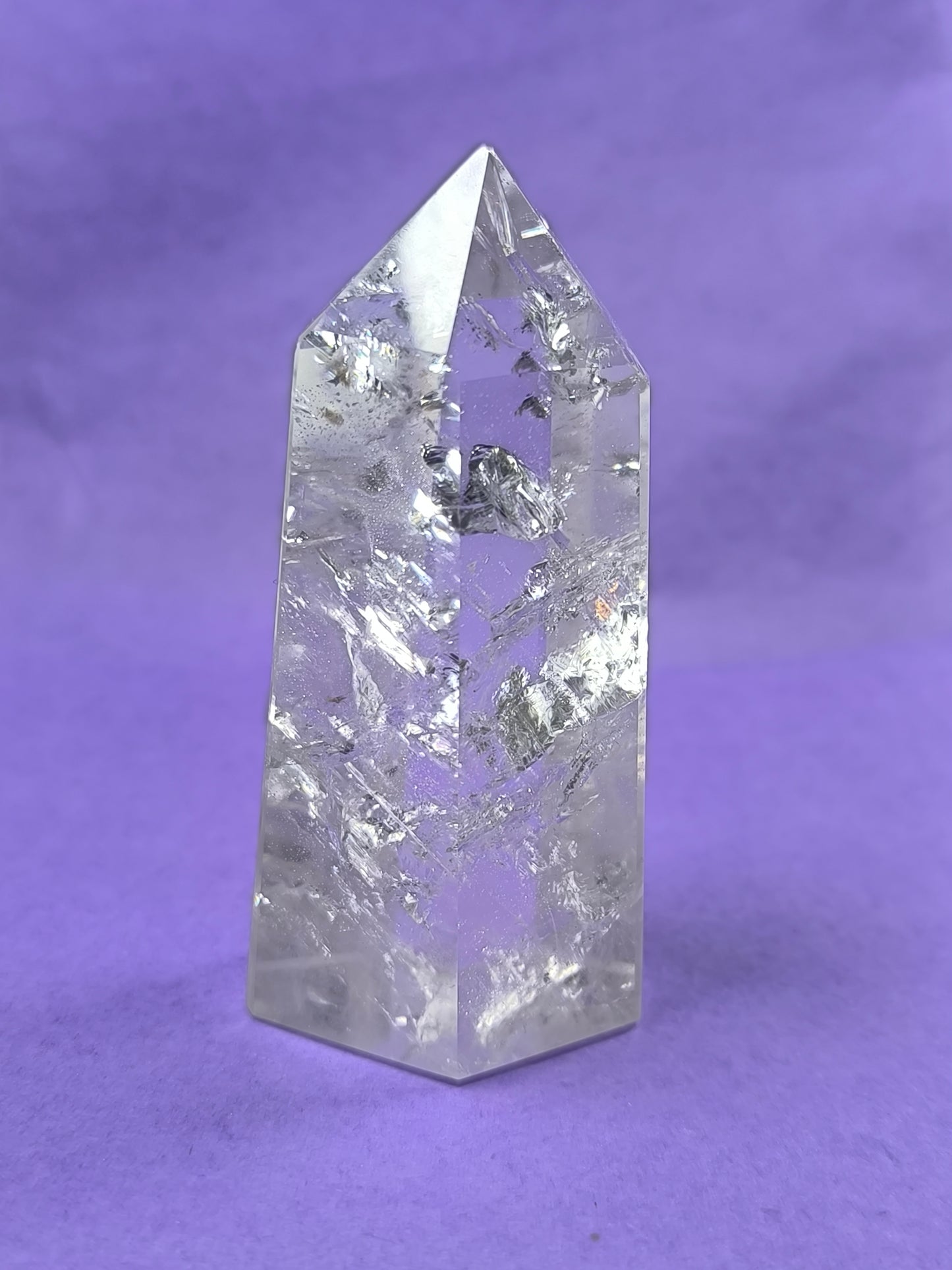 Brazilian HQ clear quartz tower