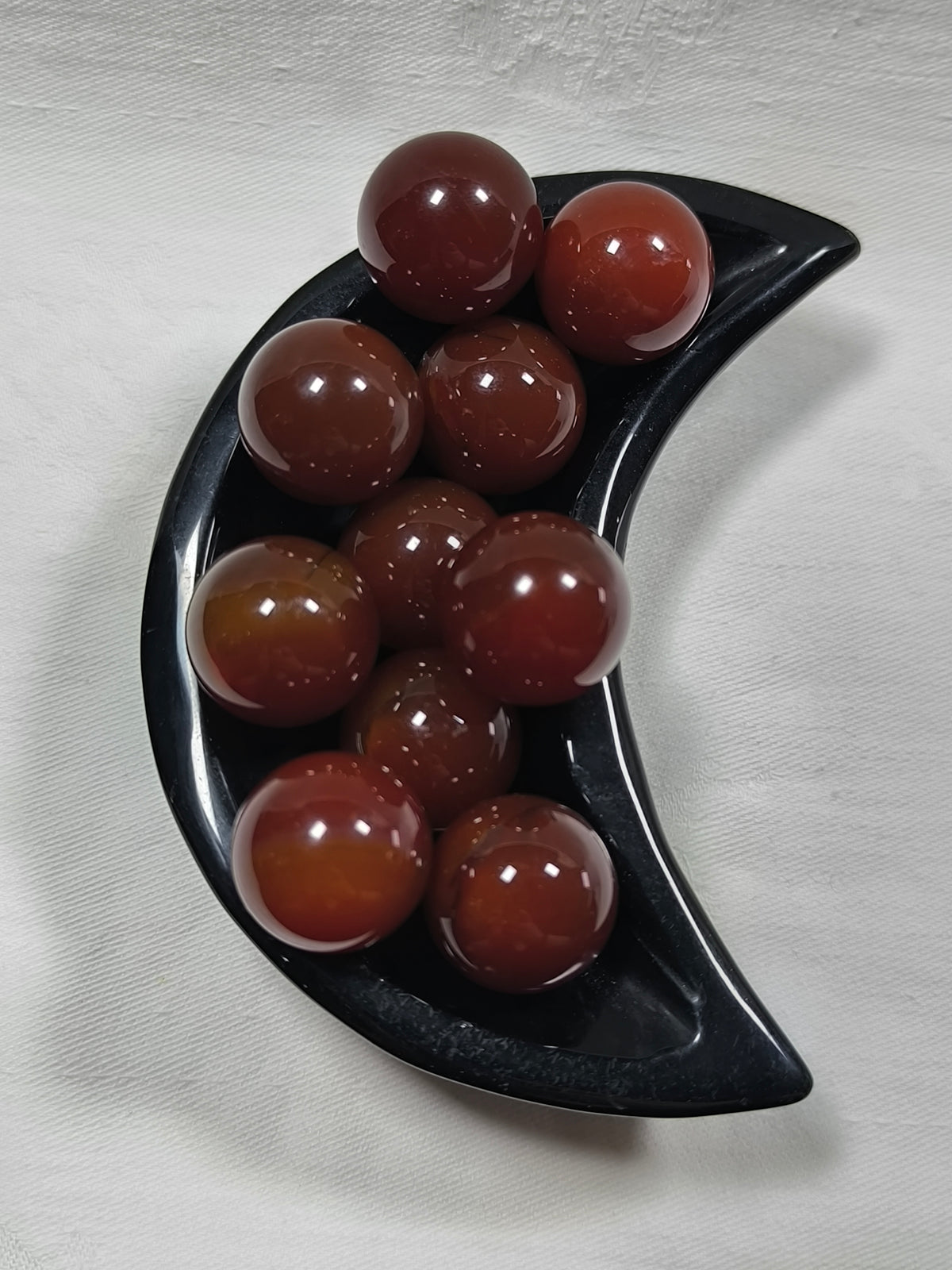 Carnelian mini spheres