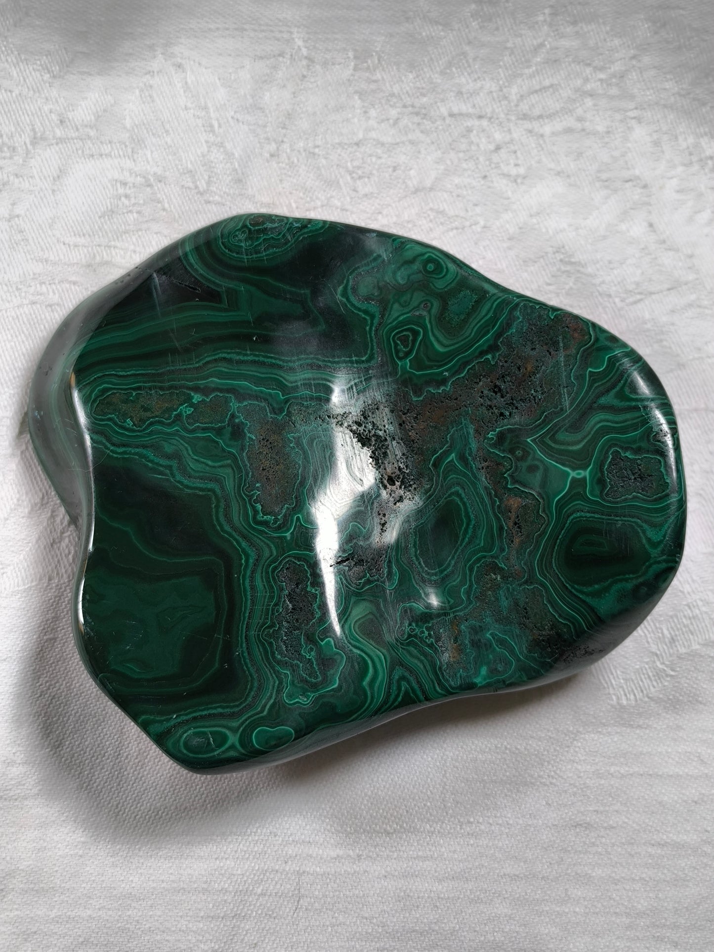 Malachite slabs