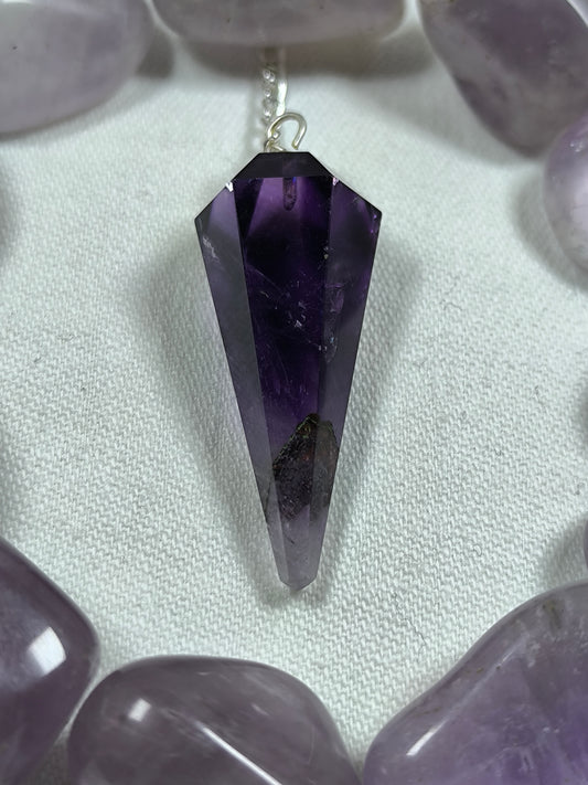 Amethyst pendulum