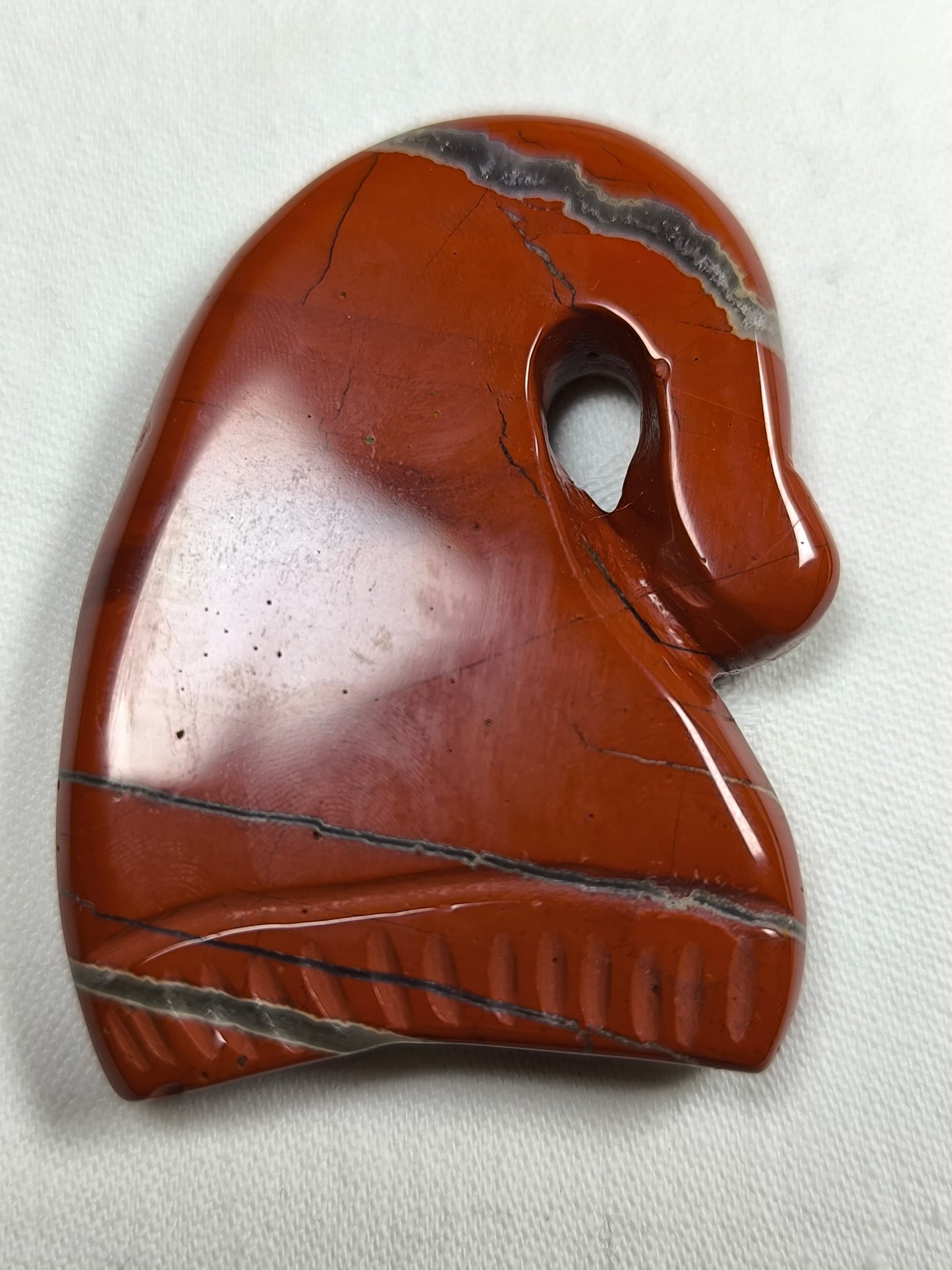 Red jasper Christmas hats