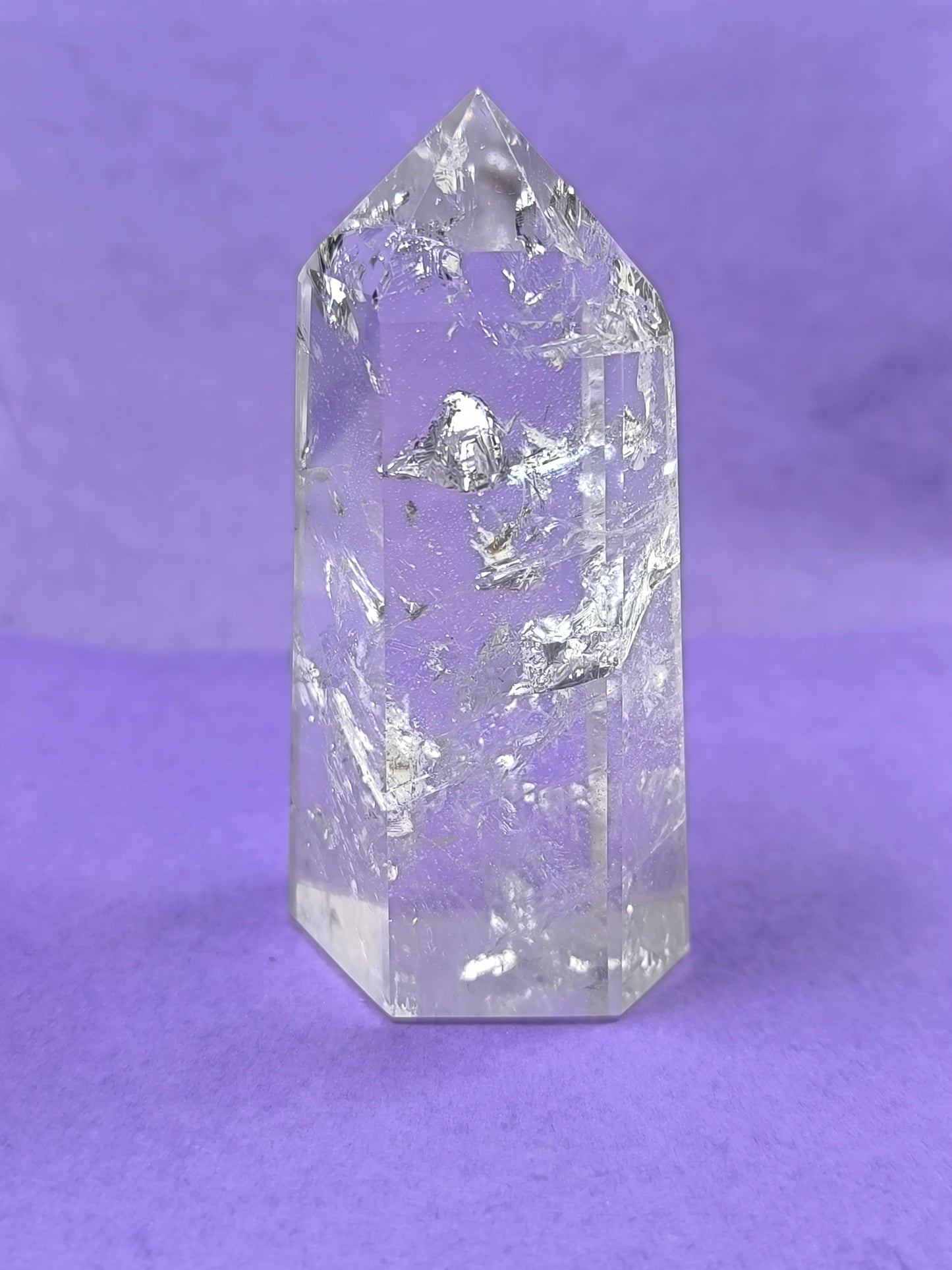 Brazilian HQ clear quartz tower