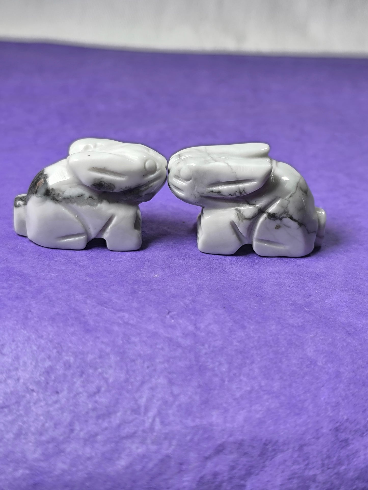 Howlite mini bunnies