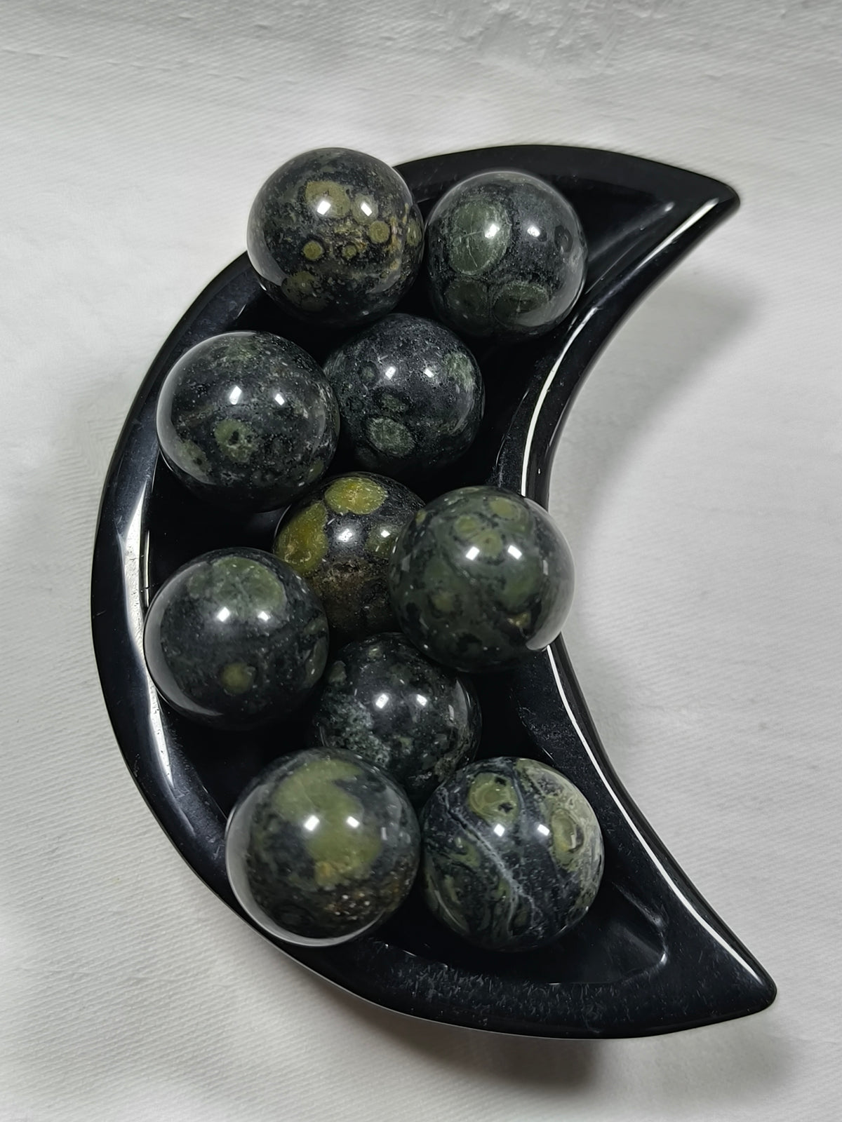 Kamaba jasper mini spheres