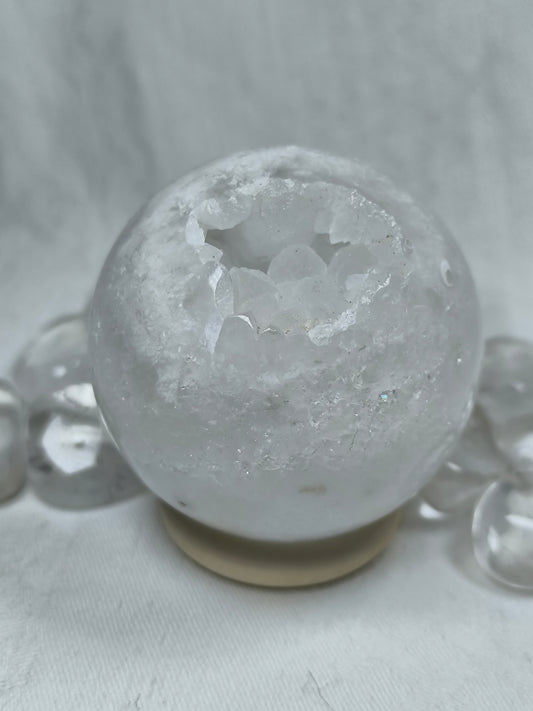 Moroccan quartz sphere