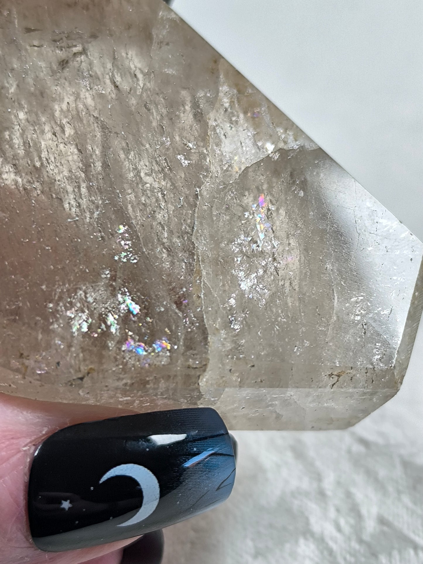Smoky quartz freeform