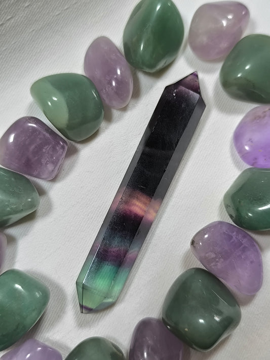 Rainbow fluorite DT