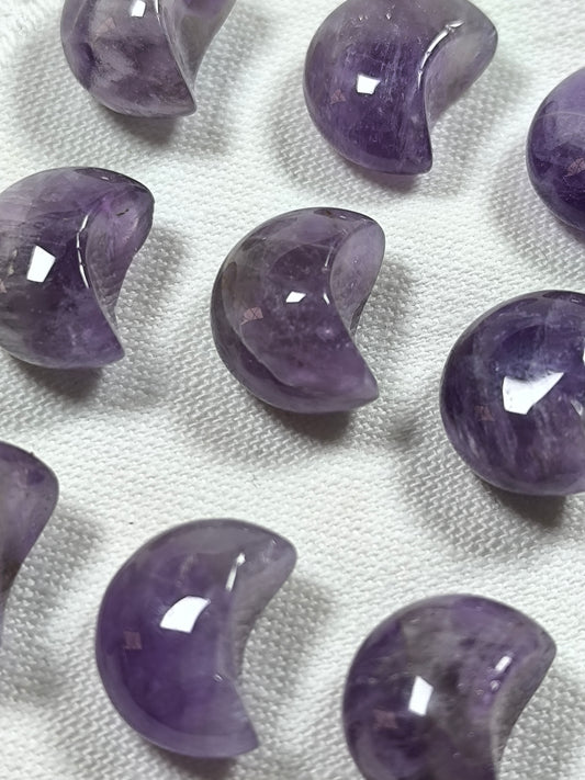 Amethyst mini moons
