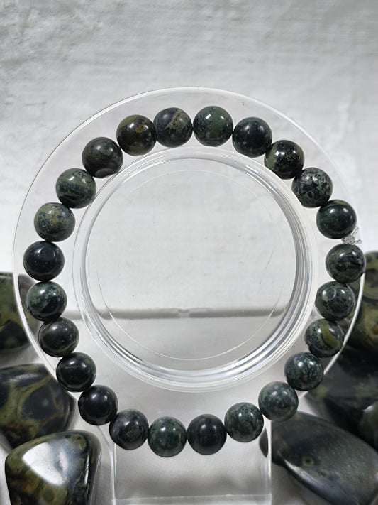 Kambaba jasper 8mm bracelet
