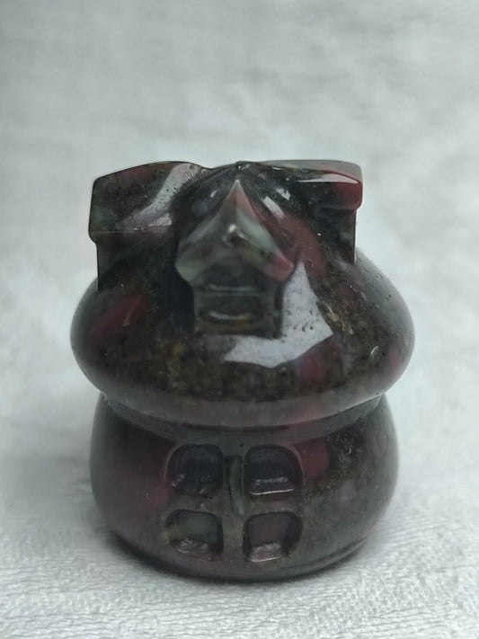 Ocean jasper fairy house