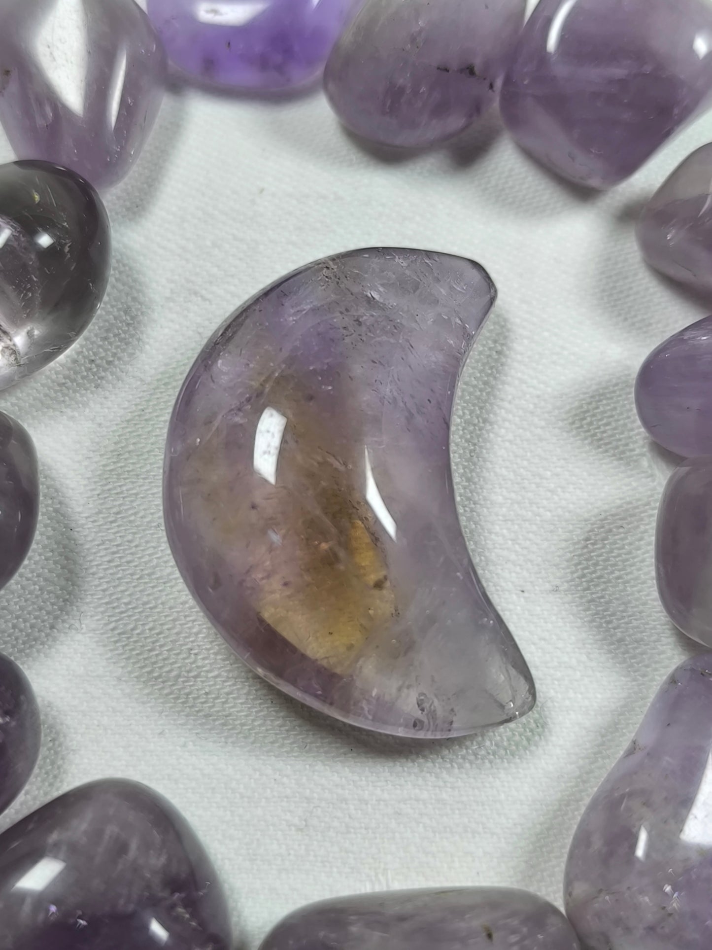 Ametrine moon