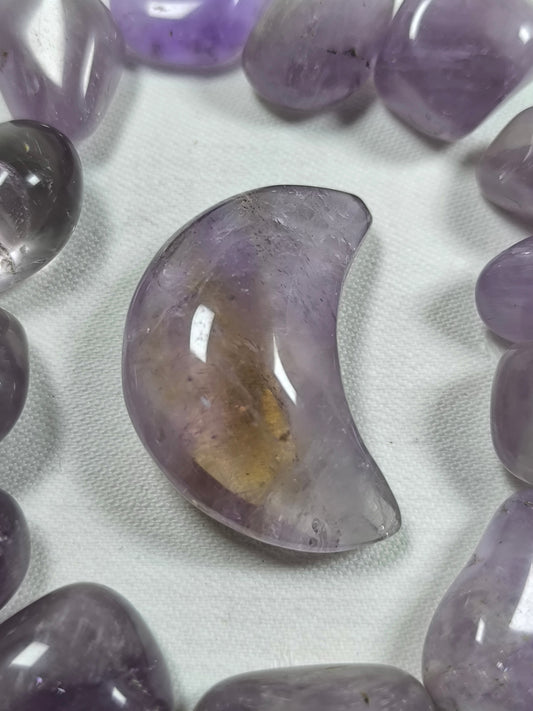 Ametrine moon