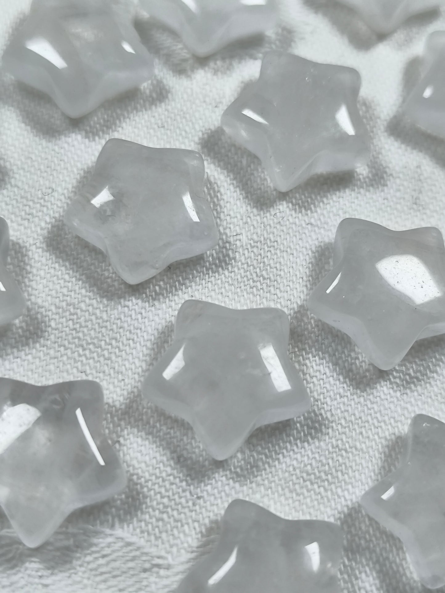 Mini clear quartz stars