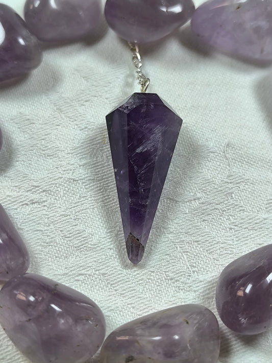 Amethyst pendulum