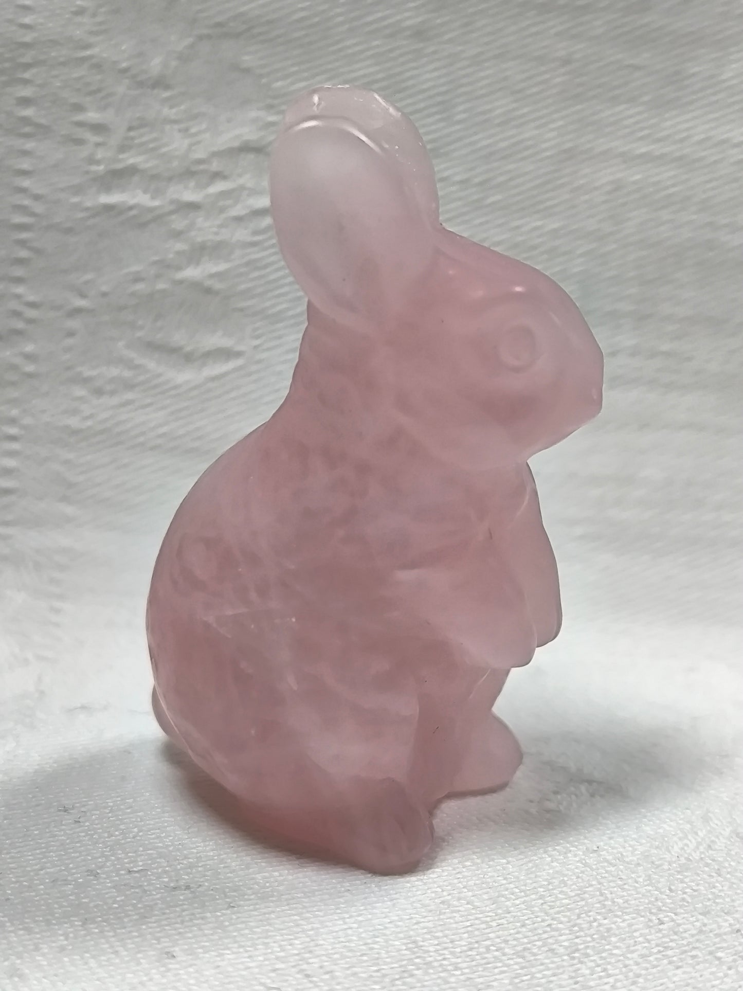 Rose quartz rabbits