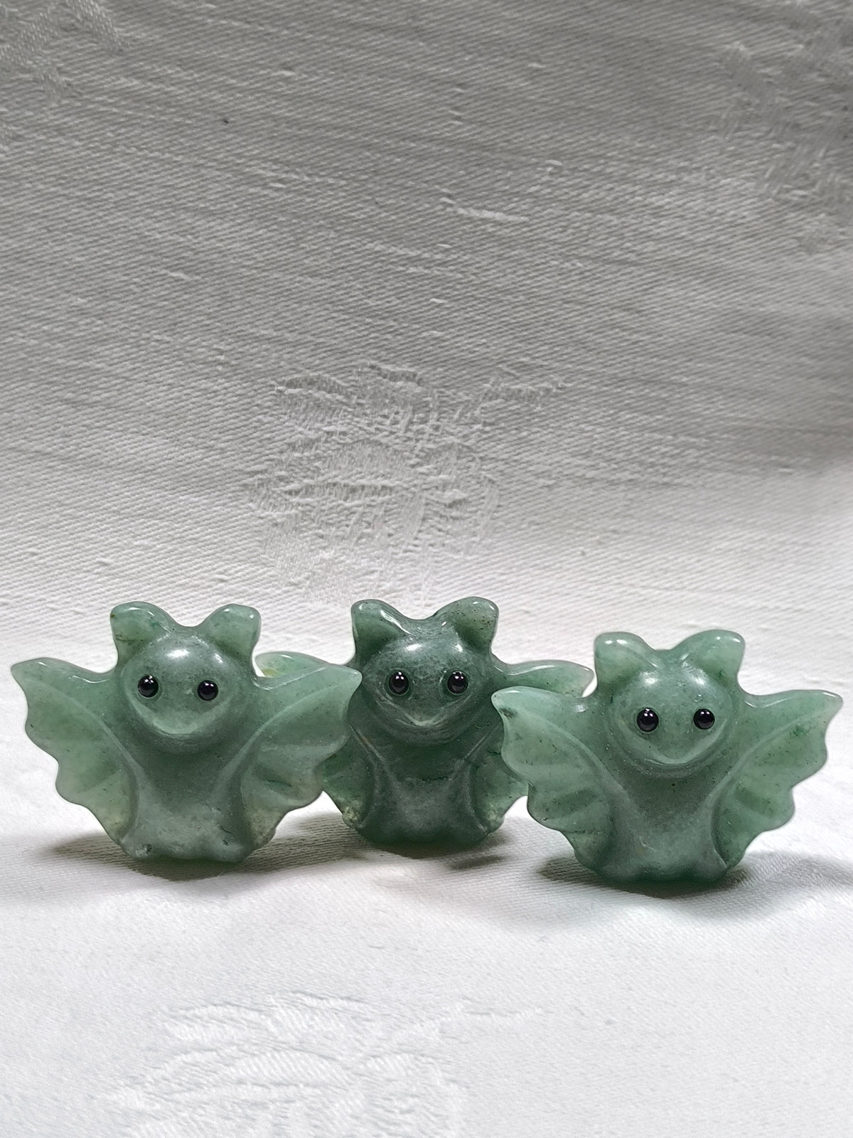 Green aventurine bats
