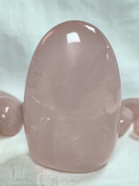 Rose quartz freeform