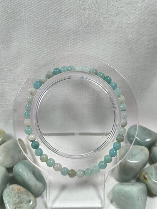 Caribbean Calcite 4mm bracelet