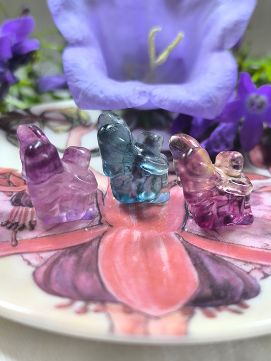 Fluorite mini fairies