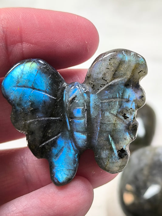 Labradorite butterflies