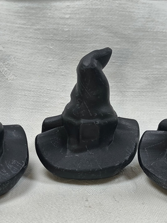 Black obsidian witches hats