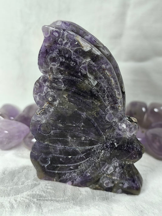 Chevron amethyst fairy