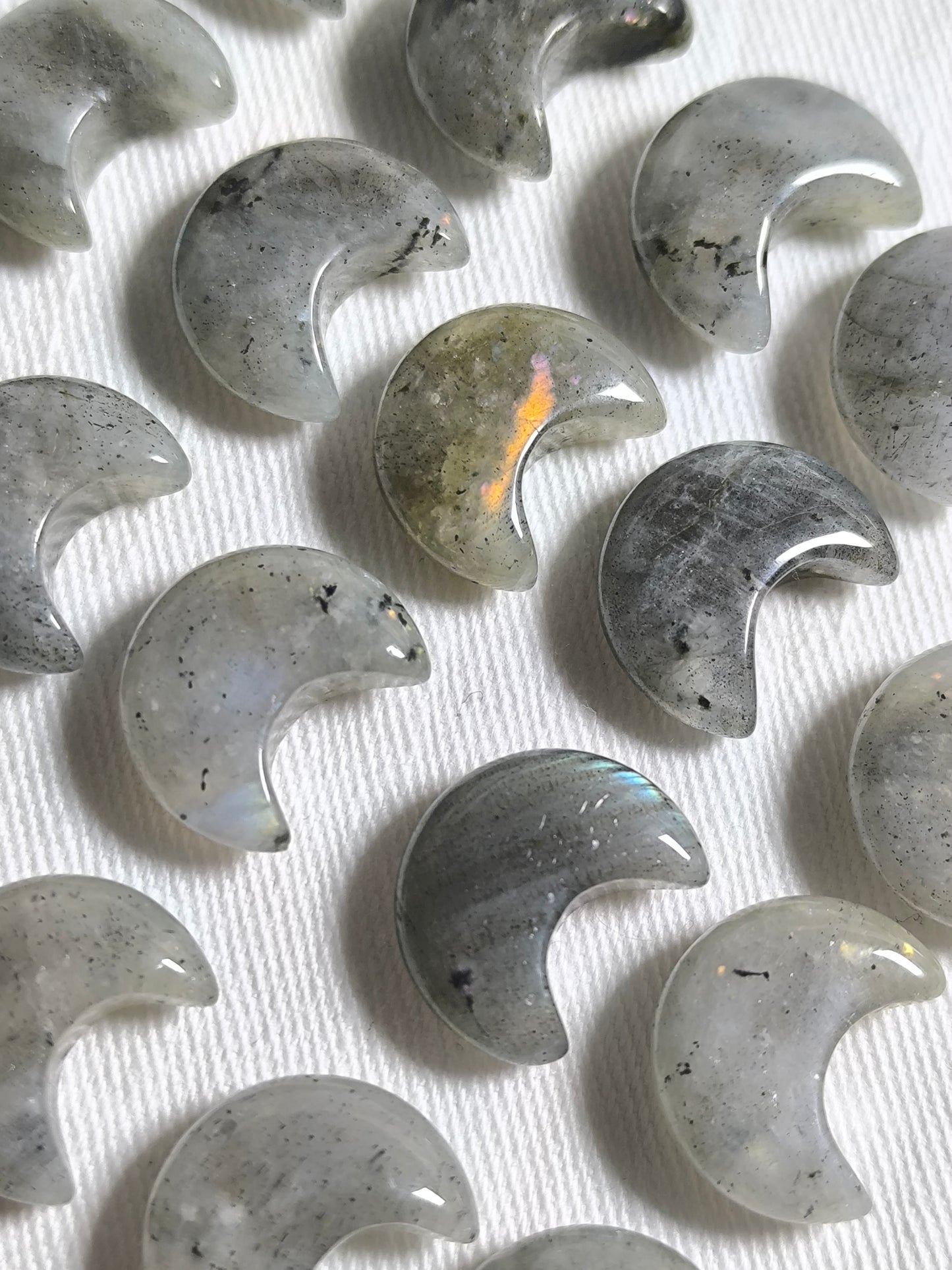 Labradorite mini moons